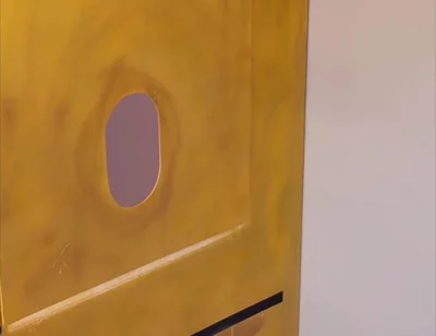 His First Gloryhole Visit Ends in a Geyser-like Cum Fountain