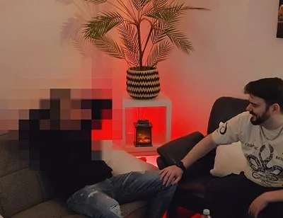 Straight Divorced Uber Driver Comes Back for Help and a Discreet Couch Visit
