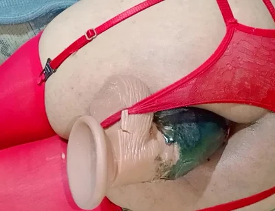 It Leaves Me All Sore When I Swallow This Whole Huge, Fat Toy!