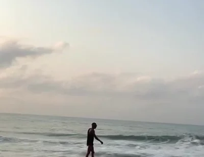 Still on Beach Having Good Time Alone