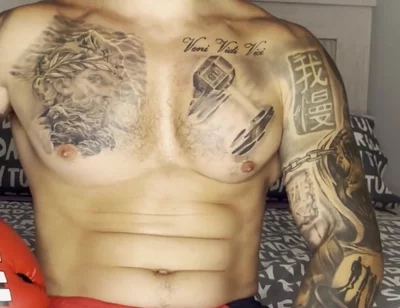 My Cock Cums, with Boxing Gloves