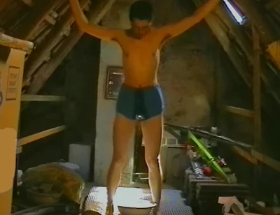 Pee in Blue Panty