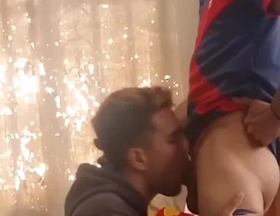 Giving Two Blowjobs with Cum to My Straight Classmate Sucked