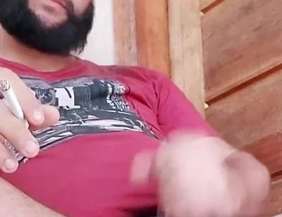 Jerking and Smoking in the Morning.