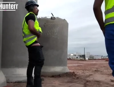 Co-worker Offered Me His Cock to Suck on the Construction Site