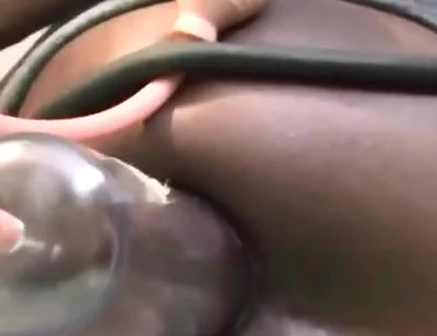 Twink Gets All Rigged up and Pumps His Asshole to the Sound of Farting - Starring Dj Buttpussy