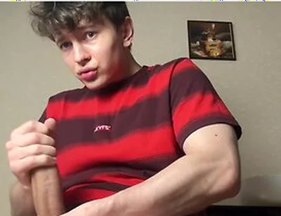 Handsome Student 18+ Skips Classes To Jerk Off His Monster Cock - Rushlight Dante / Young / Sexy / Top