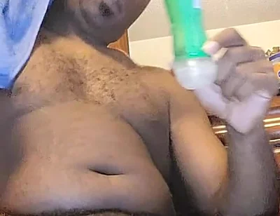 Fapping Big Hard Dick After a Hot Shower