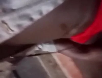 Stepmom Was so Horny so I Had to Cum on the Floor for Her to See