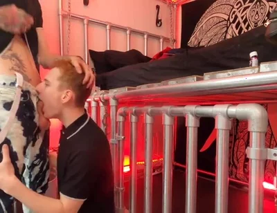 Skinhead boys boots and cock sucking face cum