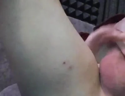 Busting a Big Cumshot After Closeup Masturbation