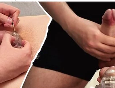 I Locked My Boyfriend In A Chastity Cage And Cum On Him