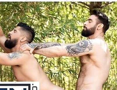 Scott Carter Watches Justin Jett Working Out In The Park, Joins Him For A Different Workout