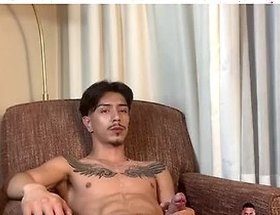 Skinny Latin Twink Jerks Off Cumshot