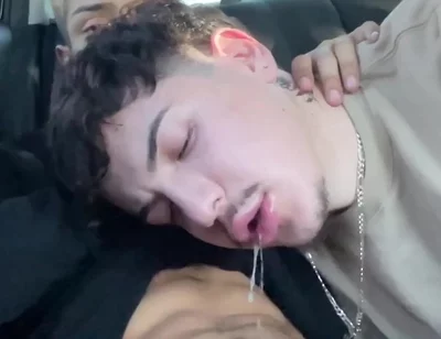 Head Road Sucking Twink Sucked Dry!