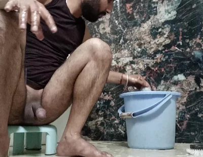 Desi Bathroom Cleaning