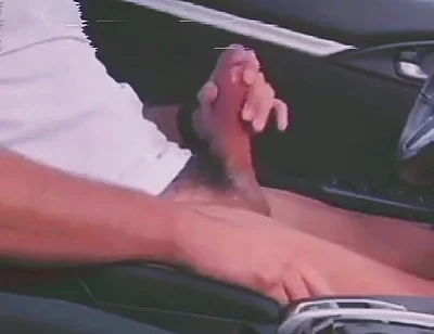 He Shows off His Huge Cock on the Street