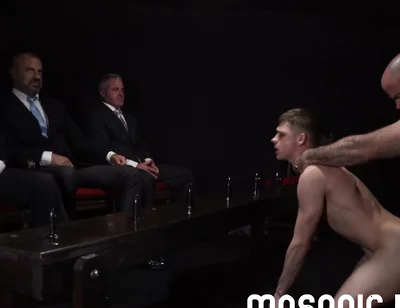 Apprentice Andram, Rick Fantana And Jack Andram - 2 Hung Suited Guys Bareback Apprentice