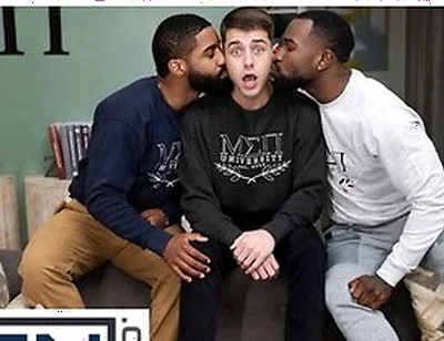 Denzel Welcomes His New Roommate Joey Mills In The Best Way By Fucking His Twink Ass