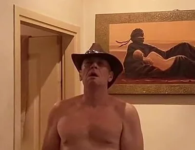 A Lonely Cowboy Masturbating