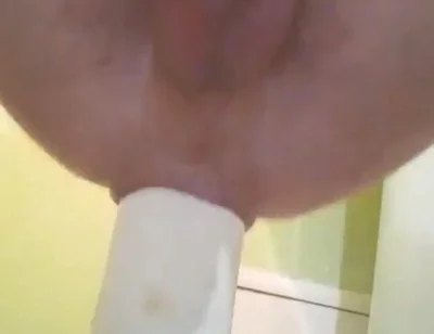 Male Squirt From Hard Anal Fisting with a Bottle. I Moan From Anal Pleasure