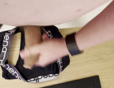 POV Cum in Briefs