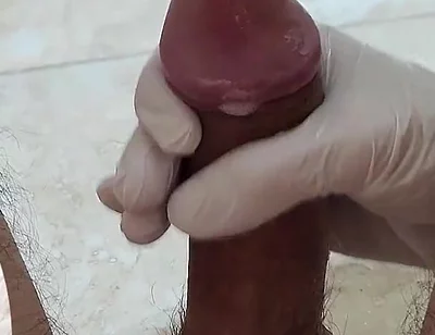 Mushroom Head Huge Uncut Cock Hard Jerked Take Cumshot