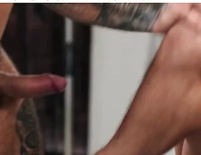 Dann Grey Worships Papi Kocics Muscles, Licking His Pits And Nipples, Then Sucks His Dick
