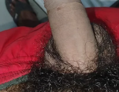 A Sexy Guy Massaged His Penis with His Hand.
