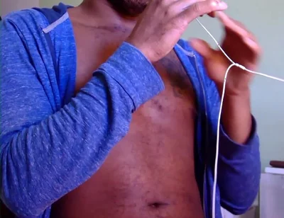 Kennie Jai Gets off Guy by Showing His Big, Fat, Dick!