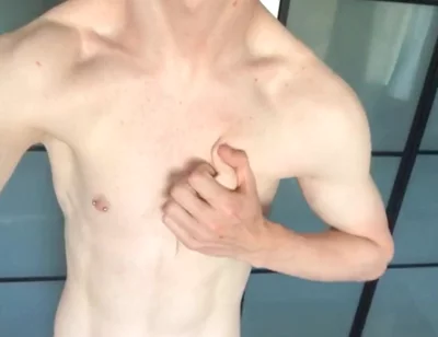 Fit Boy Empties His Uncut Dick