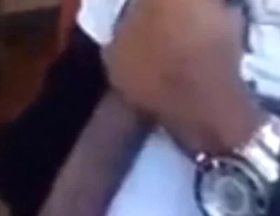 Stroking my big black cock
