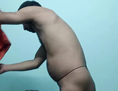 Indian Desi Gay Masterbation Show with Neighbour