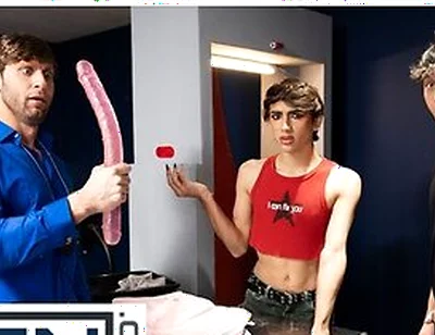 Dom King Frees Foxy Alex From His Cock Cage And Licks His Ass During A Steamy Security Check