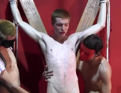 Merlin And Damien Rage Rough With Captive