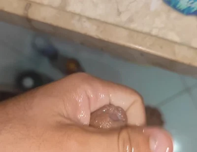 Increasing Phimosis Using Your Own Cum!