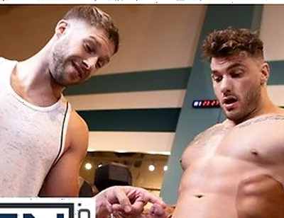 William Seed Pounds Arno Antinos Hole After A Steamy Squat Rack Tease At The Gym