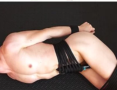 Gojo Bound And Gagged Made To Cum With Vibrator