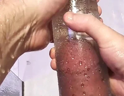 POV Morning Cock Pump with a Big Bear Body