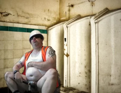 Vintage Public Toilets - Verbal Play and Cum