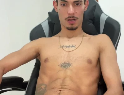 Young Hairy Man Cumming a Lot