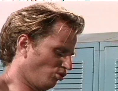 Three Guys Fuck Their Asses and Mouths in the Locker Room
