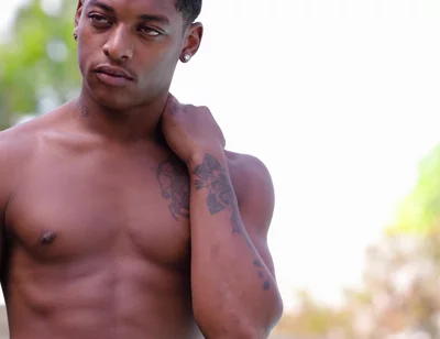 Michael Boston And Ty Santana In Interracial Jockstrap Action