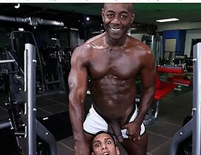 Leo Silva And Aaron Trainer In Aaron Puts Leo To The Ultimate Test, And The Young Stud Passes With A Deep, Hard Pounding