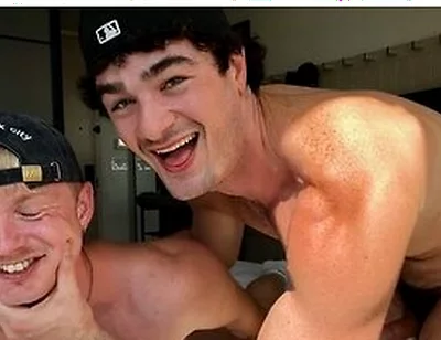 American Jock Breeds British Twink With A Fat Ass