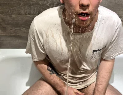 The 24-hour Challenge Went Crazy - We Were Writing Everywhere, and He Was Soaking Me From Head to Toe