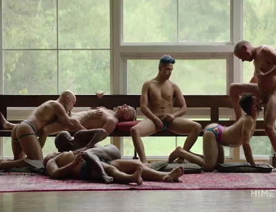 Vander Pulaski And Nico Nova In Underwear Play Party