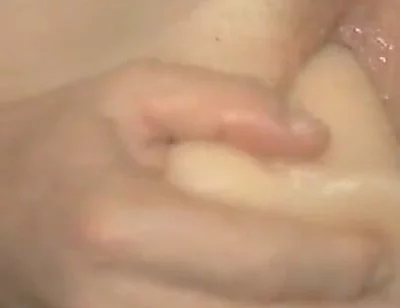 Big Dildo Fucking My Wet Hole