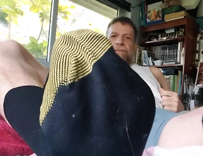 Stepdad Shows in Goldtoe Socks