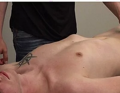 Colin Tanners Big Cock Stroked In Gay Oil Massage